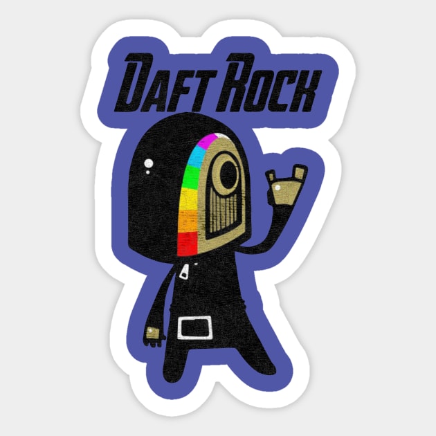 DAFT ROCK PONK Sticker by GoatKlan